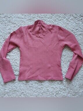 Big Bud Press Cropped Full Sleeve Sweater M